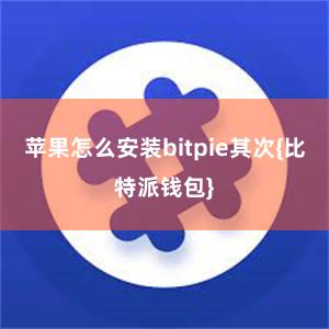 苹果怎么安装bitpie其次{比特派钱包}