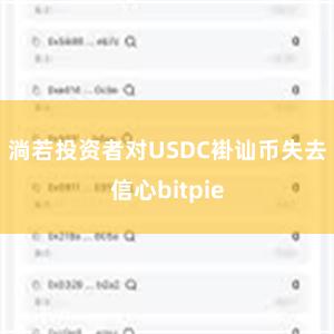淌若投资者对USDC褂讪币失去信心bitpie